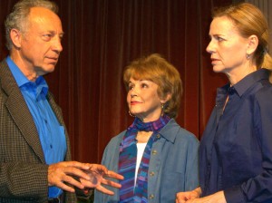 Fred Ochs, Marcia Rodd, Lisa Temple in "Echoes".